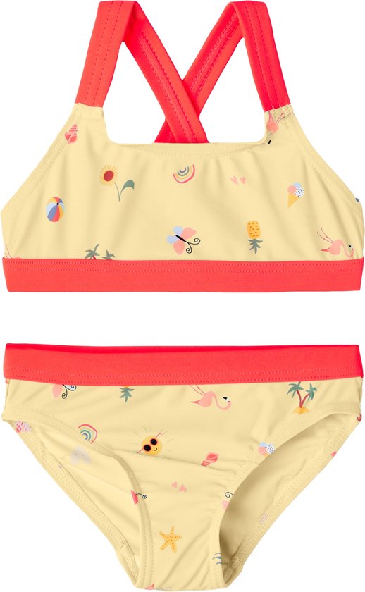 name it NMFZILLE BIKINI Meisjes Bikini - Maat 86/92 | bol.com