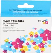 FLWR - Inktcartridge / 16XL / Geel - Geschikt voor Epson