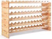 Wijnrek | 119 x 70 cm | Hout | Wijnkast | Wijnopslag