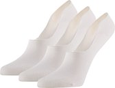 Footies basis kleuren | Wit | Maat 43/46 | Apollo | Naadloze sokken | Footies heren | sneakersokken | Bamboe | Bamboo