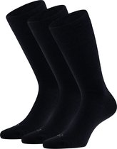 Apollo | Wollen sokken heren antipress | Navy Blauw | Maat 43/46 | Diabetes sokken | Sokken zonder elastiek | Naadloze sokken