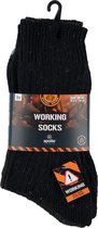 Apollo | Noorse wollen werksokken met badstof zool | Multi color | Maat 43/46 | Werksokken heren | Warme wollen sokken | Werksokken heren 43 46 | Naadloze sokken