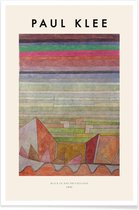 JUNIQE - Poster Klee - View into the Fertile Country -30x45 /Kleurrijk