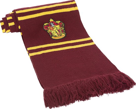 FUNIDELIA Harry Potter Griffoendor-sjaal voor volwassenen - Rood