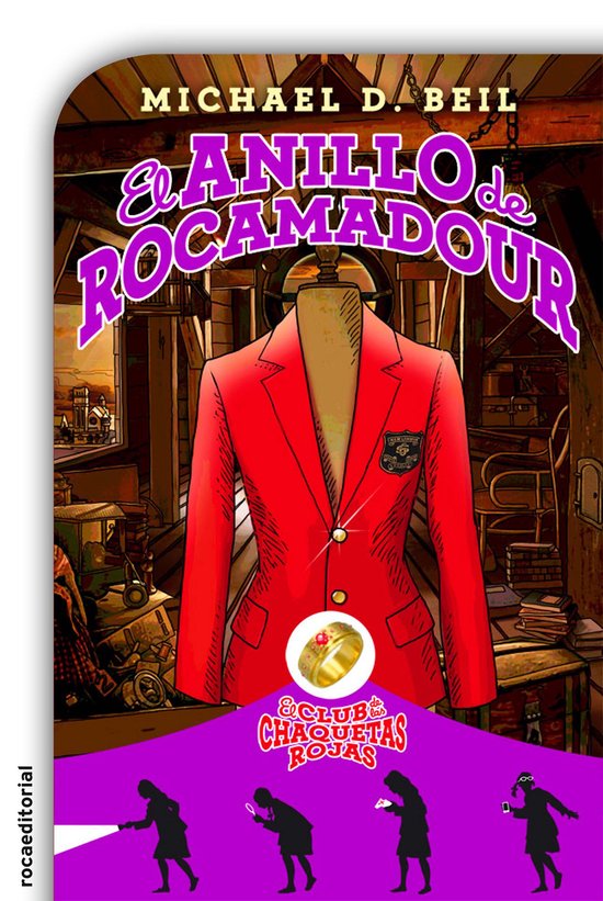 El club de las chaquetas rojas 1 - El anillo de Rocamadour ( ... - cover