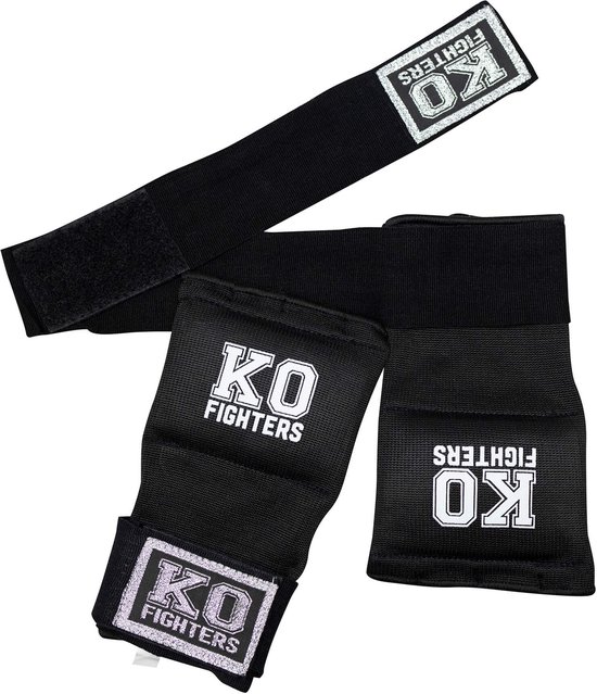 KO Fighters - Bandage Boksen - Binnenhandschoenen - Zwart - S | bol.com