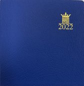 Ryam - Zak Agenda - Princesse - 2022 - Blauw - Week per 2 pagina's - 7,5x7,5cm