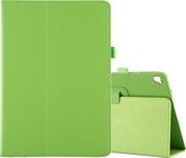 Mobigear Tablethoes geschikt voor Apple iPad 7 (2019) Hoes | Mobigear Classic Bookcase + Stylus Houder - Groen