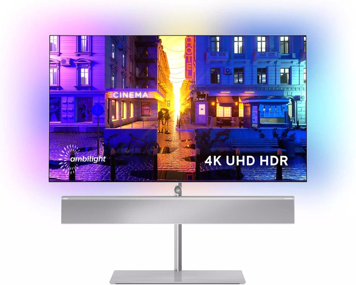 De Witgoed Outlet PHILIPS 65OLED986 OLED-TV (65 inch / 164 cm. OLED 4K. SMART TV. Ambilight. Android TV™ 10 (Q)) aanbieding