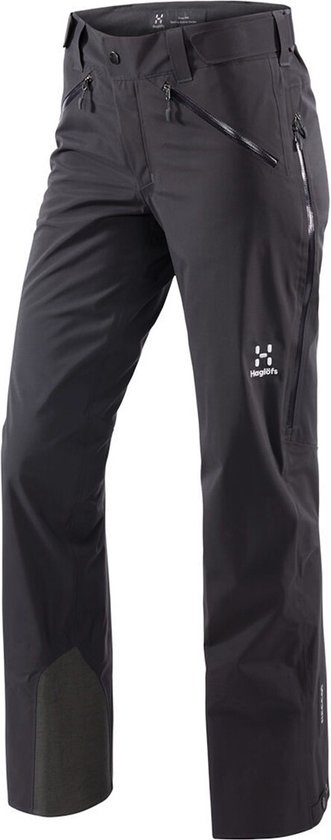 Haglöfs - Couloir Q Pant - Dames Skibroek Gore-Tex - L - Grijs | bol