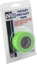 Pro Pocket Gaffa tape 24mm x 5,4m neon groen