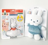 Nijntje - Miffy - Badspeeltje + knuffel rammelaar blauw