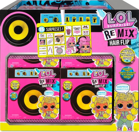 L.O.L. Surprise! Remix Hairflip Tots Serie A - Minipop - L.O.L. Surprise!