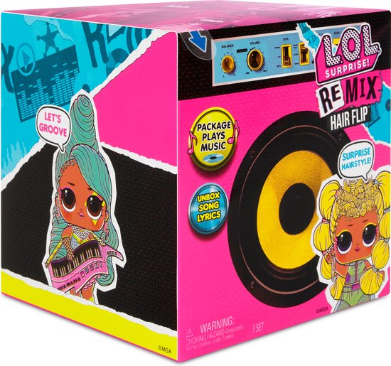 L.O.L. Surprise! Remix Hairflip Tots Serie A - Minipop