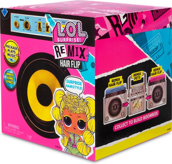 L.O.L. Surprise! Remix Hairflip Tots Serie A - Minipop