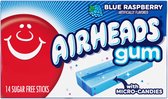 Airheads Gum Blue Raspberry 4x
