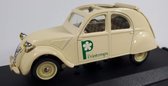 Citroën 2CV Printemps (Creme) (9,5cm) 1:43 Vitesse - Modelauto- Schaalmodel - Miniatuur auto