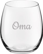 Gegraveerde Drinkglas 39cl Oma