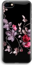 Case Company® - iPhone SE 2020 hoesje - Mooie bloemen - Soft Case / Cover - Bescherming aan alle Kanten - Zijkanten Transparant - Bescherming Over de Schermrand - Back Cover