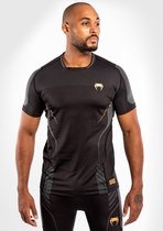Venum Athletics Dry Tech T-shirt Zwart Goud maat M
