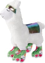 Petshop by Fringe Studio 289629 Llama on rollerskates - Speelgoed voor dieren - honden speelgoed – honden knuffel – honden speeltje – honden speelgoed knuffel - hondenspeelgoed pie