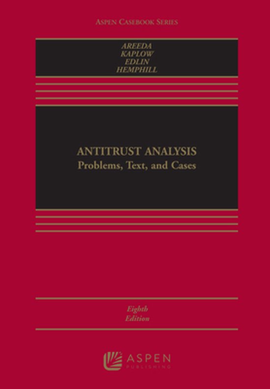 Aspen Casebook- Antitrust Analysis - cover