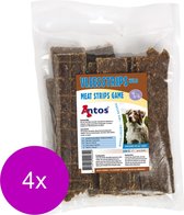 Antos Vleesstrips 200 g - Hondensnacks - 4 x Wild