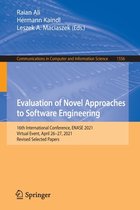 Evaluation of Novel Approaches to Software Engineering