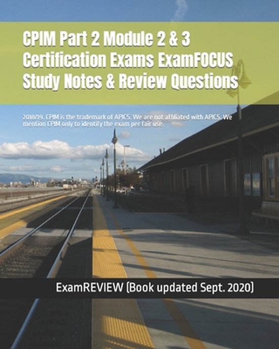 Foto: Cpim part 2 module 2 3 certification exams examfocus study notes review questions 2018 19