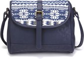 N3 Collecties Dames casual patchwork pu lederen crossbody tas schoudertas