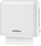 Satino PT2 handdoekdispenser interfolded small wit 331030
