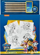 Paw Patrol Kleurboek met 6 Kleurpotloden