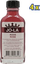 JO-LA Roos / Rose - Aroma & Kleurstof (levensmiddelen) - per 4 st x 50 ml verkrijgbaar