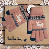 Winter handschoenen LAPLAND van BellaBelga voor jongeren, dames en heren - roze
