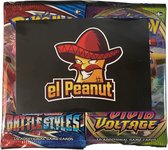 Pokémon Sword & Shield - Mix 1 - 4x Boosterpack - Pokémon Kaarten - elPeanut Pack
