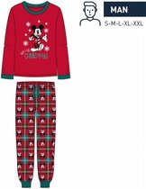 DISNEY - Mickey - Men Jersey Long Pyjama - (L)