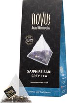 Novus Tea Sapphire Earl Grey - Thee - 15 stuks- Award Winning Tea