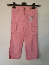 Hello Kitty lange broek - Maat 116 - verstelbare taille - zomerbroek