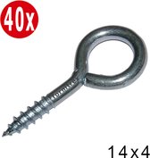 Schroefoog mini 14x4 | extra klein (40 stuks) Tornitrex