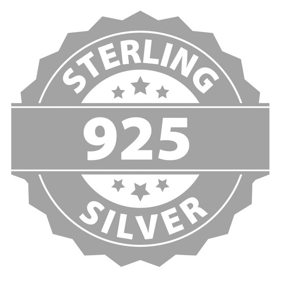 Collier Montebello Pim HZ556 - Coeur Swarovski® - Argent 925 Gerhod. - Ø14mm - 50cm