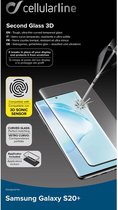Cellularline TEMPGCUGALS11K 61463 Screenprotector (glas) Geschikt voor: Samsung Galaxy S20 Plus 1 stuk(s)