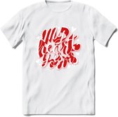 My Heart Is Yours - Valentijn T-Shirt | Grappig Valentijnsdag Cadeautje voor Hem en Haar | Dames - Heren - Unisex | Kleding Cadeau | - Wit - 3XL