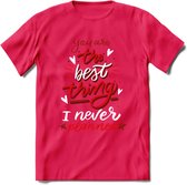 You Are The Best Thing - Valentijn T-Shirt | Grappig Valentijnsdag Cadeautje voor Hem en Haar | Dames - Heren - Unisex | Kleding Cadeau | - Roze - S