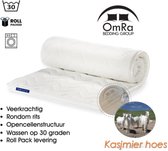 Omra - Topdek - Matras - Kasjmier - Koudschuim - 180x210x7 cm