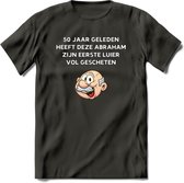 Tee shirt il y a 50 ans | Cadeau drôle de Vêtements d'anniversaire d'Abraham 50 ans | Femme - Homme - Grijs Foncé - S