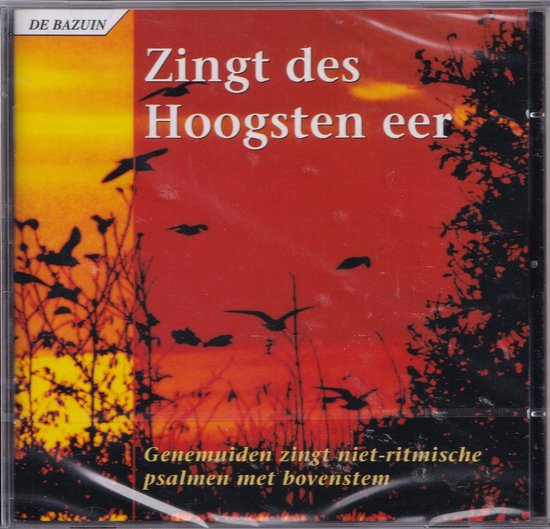 Foto: Zingt des hoogsten eer cd genemuiden zingt niet ritmische psalmen met bovenstem m m v mannenkoor stereo