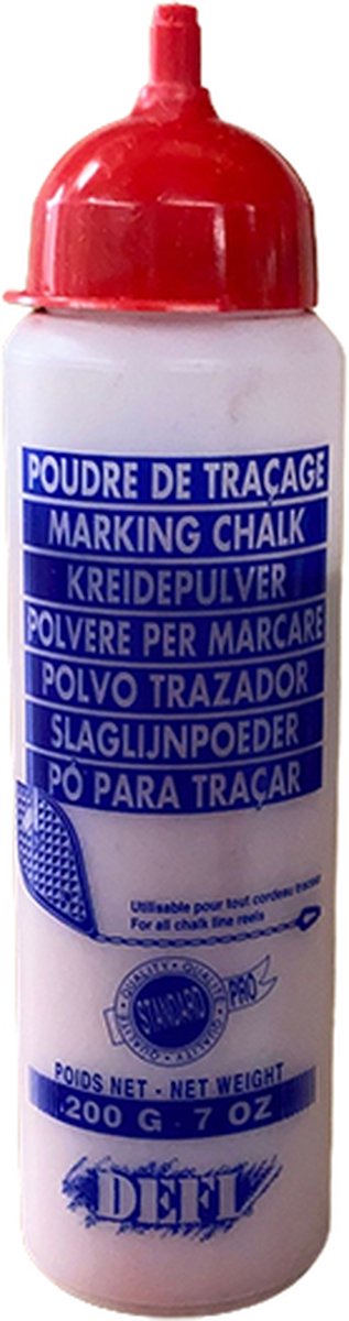Defi Standard Qualitie Slaglijnpoeder rood 200gr