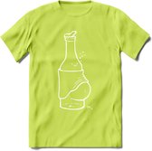 Bierbuik T-Shirt | Bier Kleding | Feest | Drank | Grappig Verjaardag Cadeau | - Groen - XXL