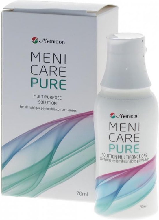 Menicare Pure Multipurpose Solution - 70 ml - voor alle vormvaste