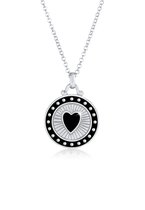 Elli Dames Ketting Hart - 925 Sterling Zilver